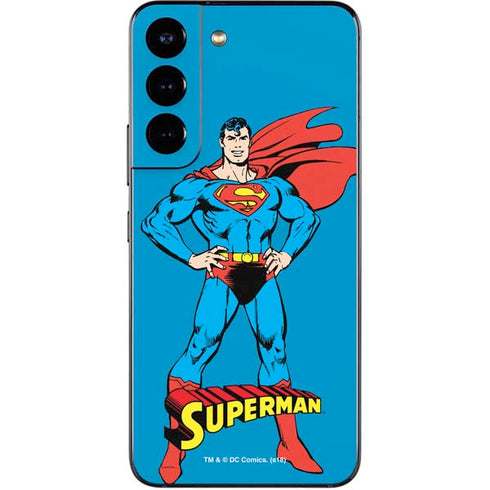 DC Comics Superman Classic Art Pose Galaxy S22 Skin